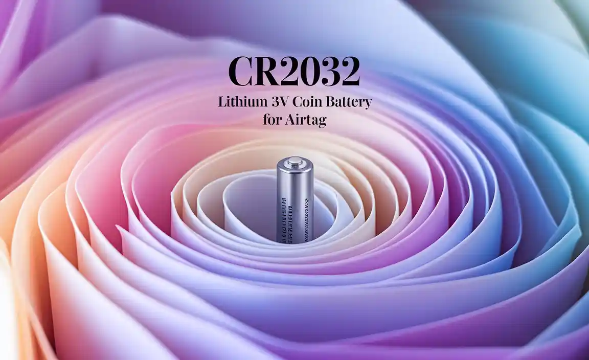 What is the CR2032 Lithium 3V Coin Battery