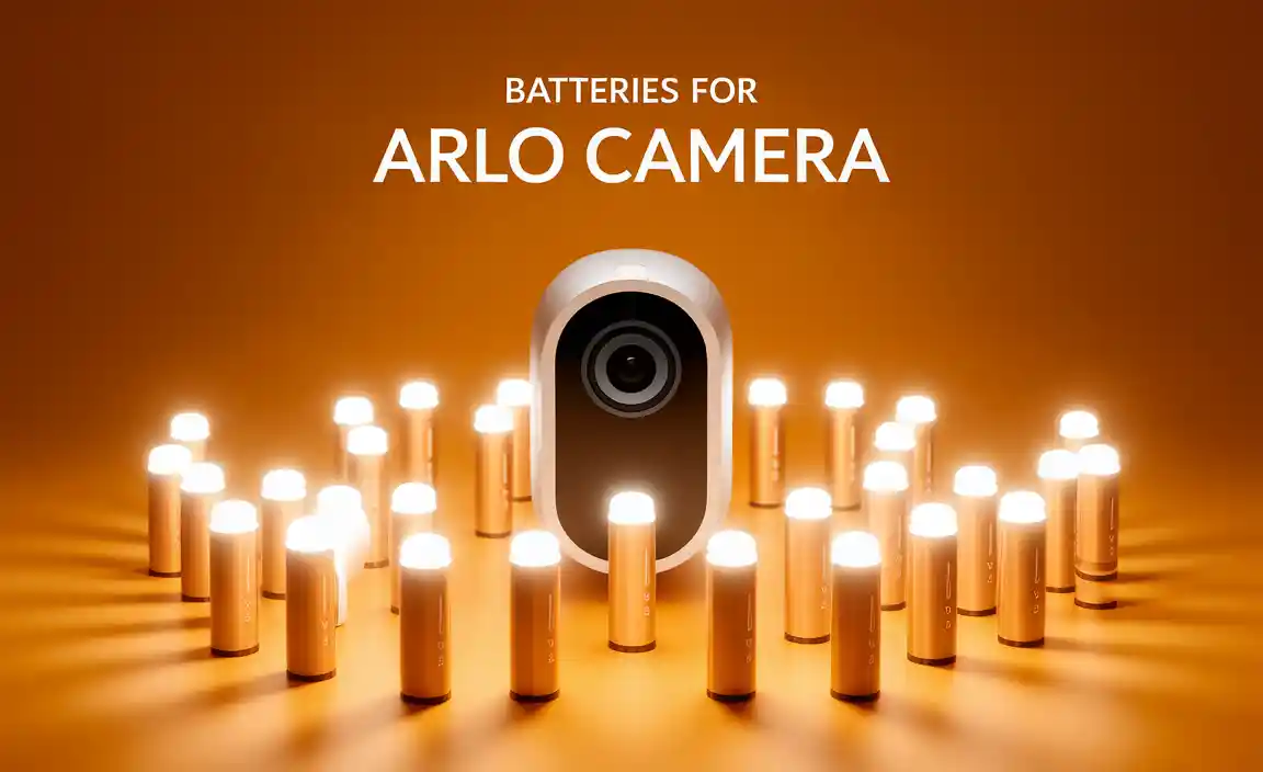 Where to Buy Arlo Camera Batteries