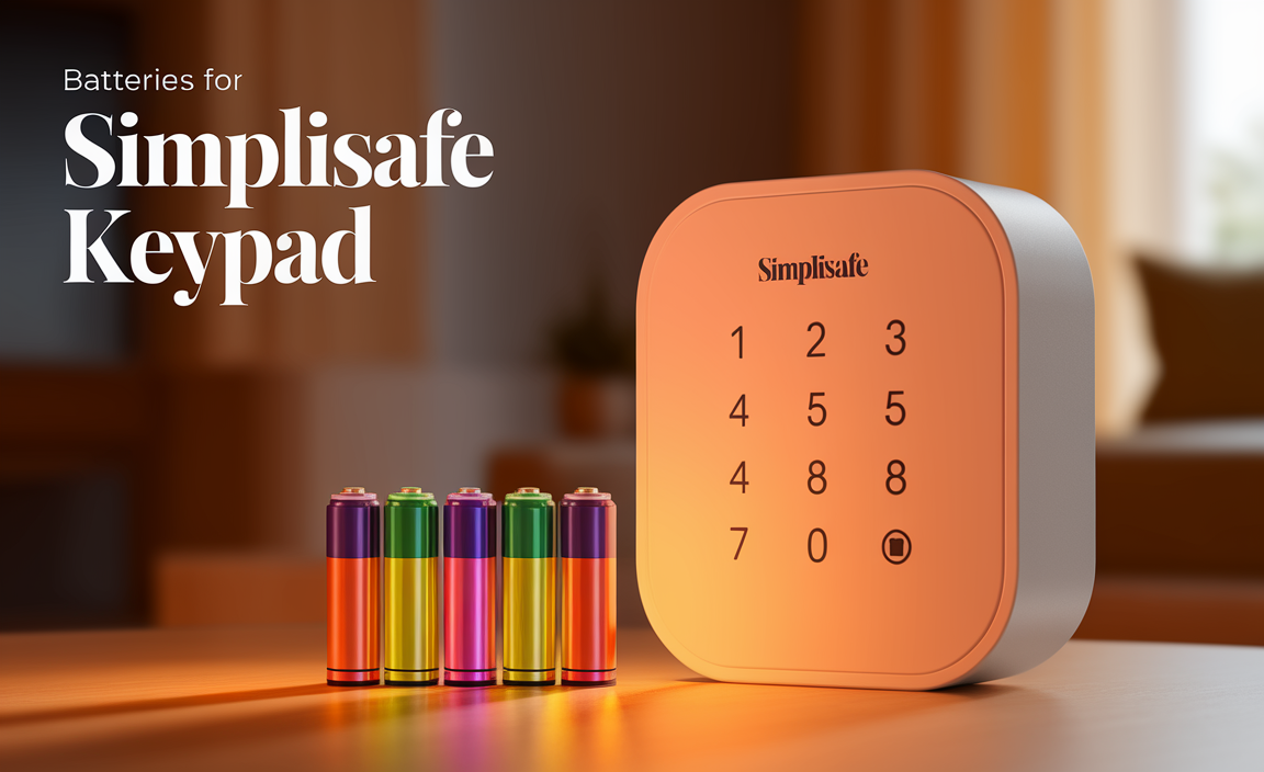 Where to Buy Batteries for SimpliSafe Keypad