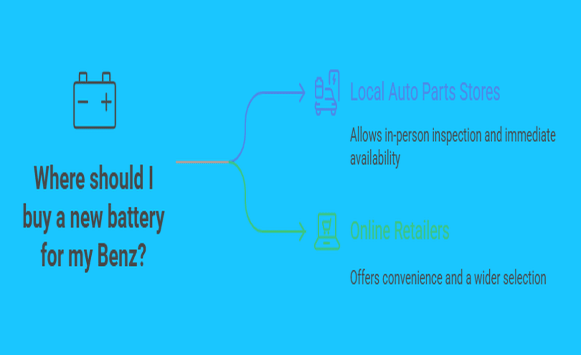 Where to Buy Batteries for Your Benz