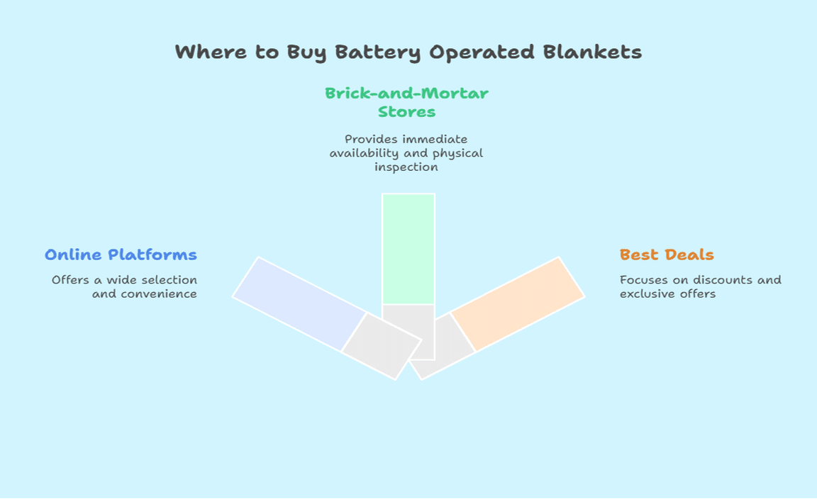 Where to Buy Battery Operated Blankets