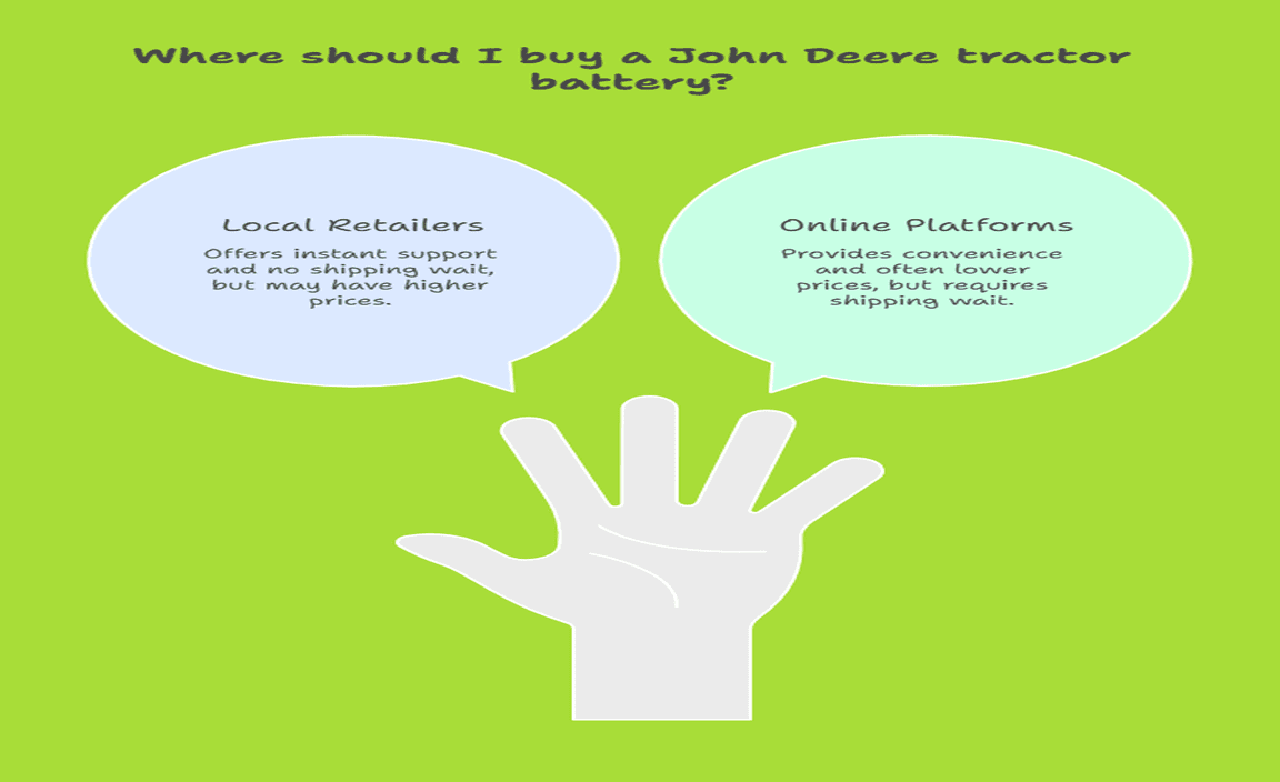 Where to Buy John Deere Tractor Batteries