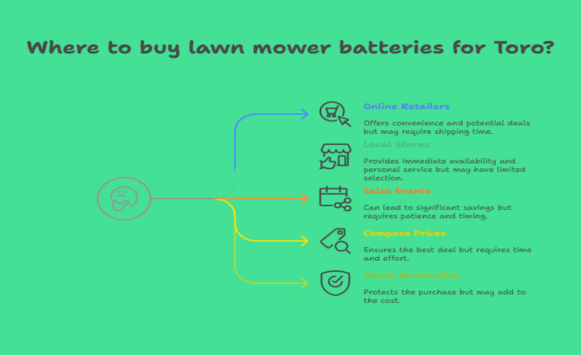 Where to Buy Lawn Mower Batteries for Toro