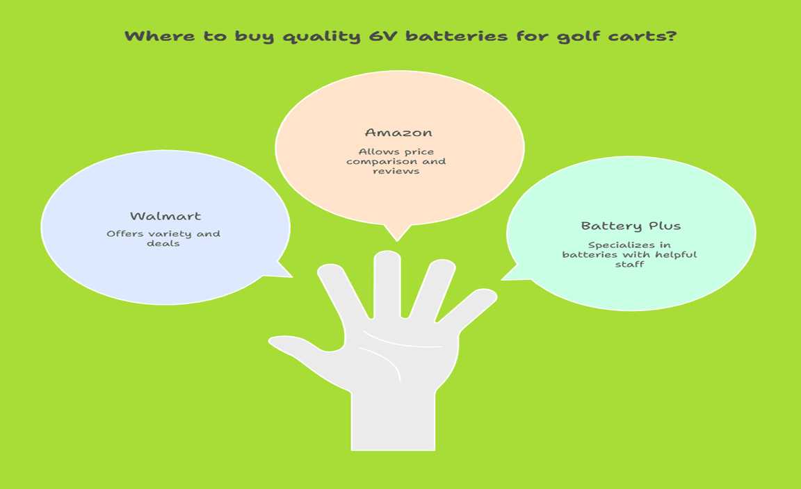 Where to Buy Quality 6V Batteries for Golf Carts