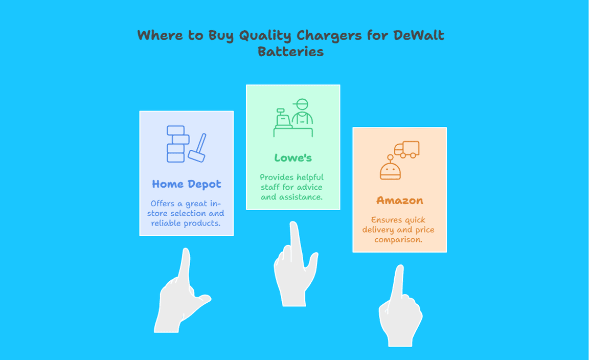 Where to Buy Quality Chargers for DeWalt Batteries