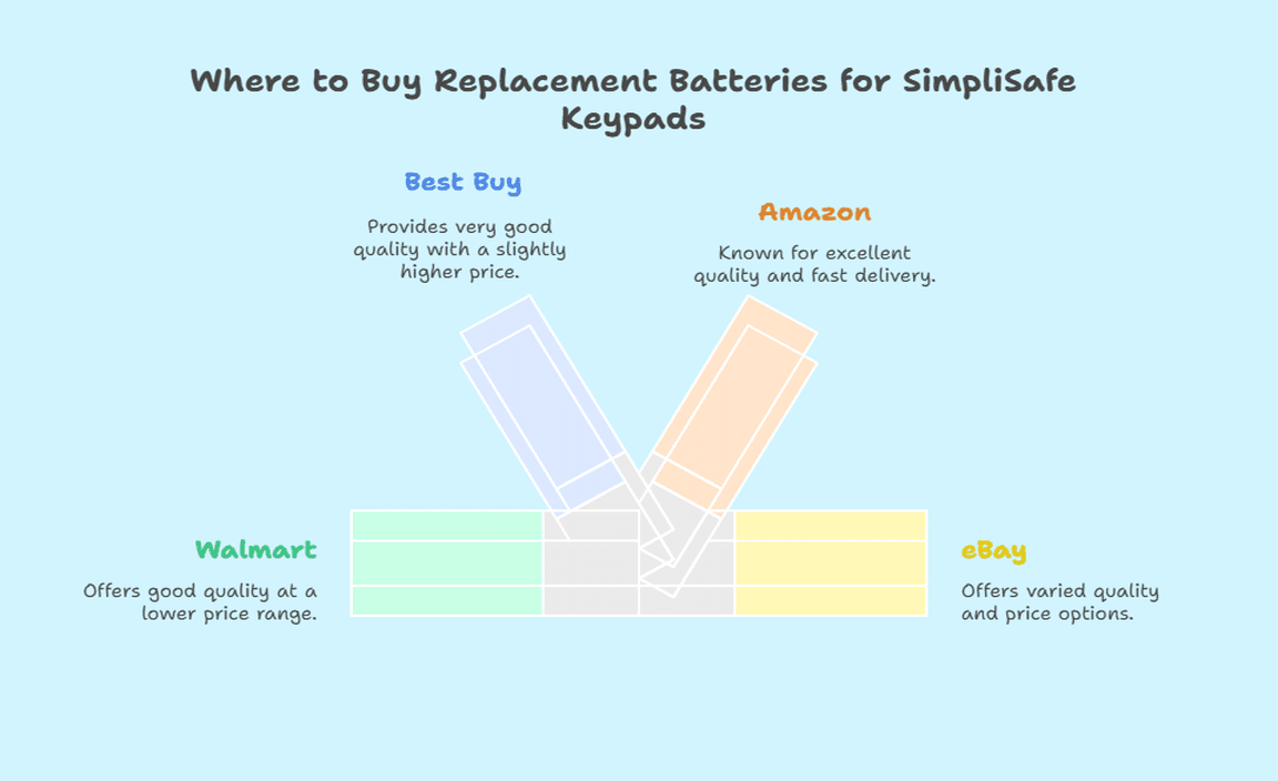 Where to Buy Replacement Batteries for SimpliSafe Keypads