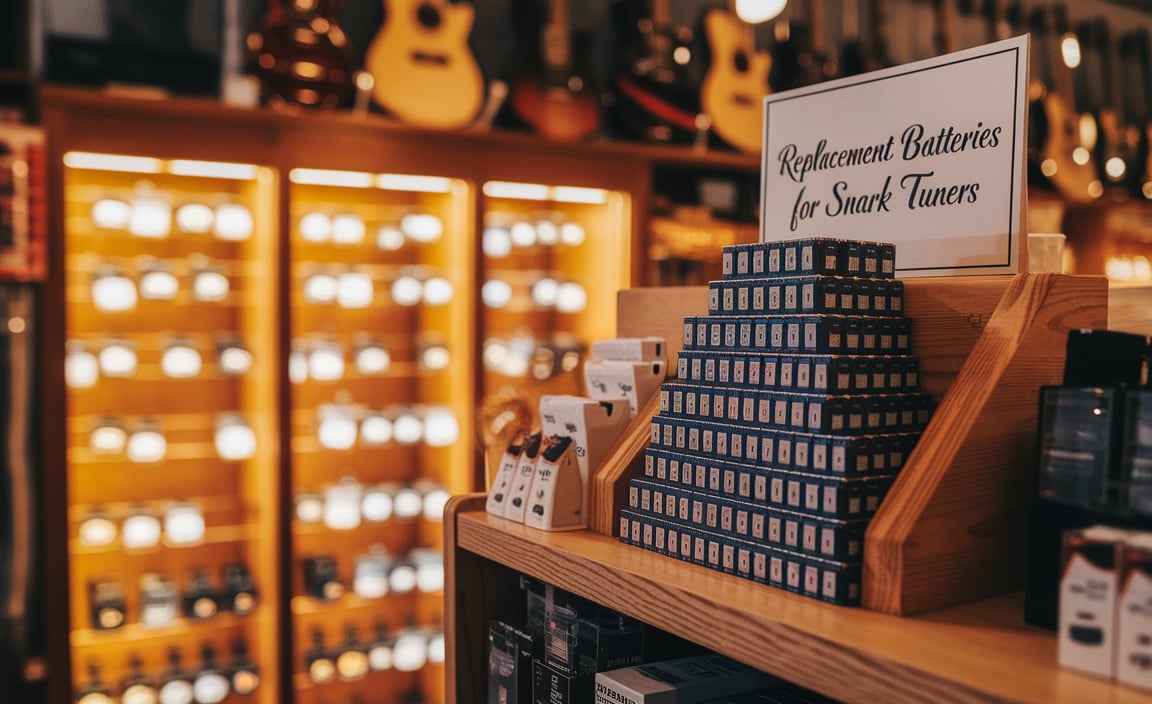 Where to Purchase Replacement Batteries for Snark Tuners