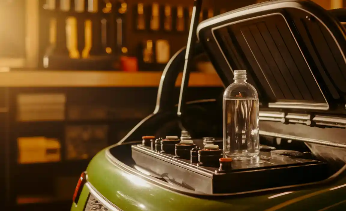 Why Distilled Water is Essential for Golf Cart Batteries