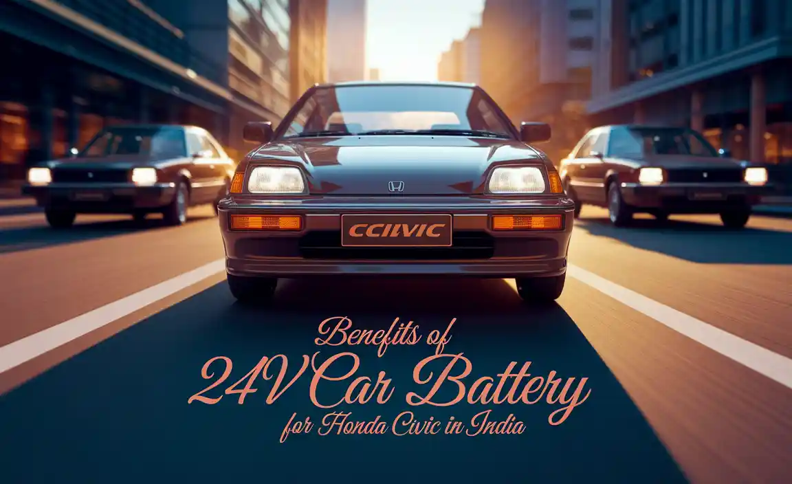 Benefits Of 24V Car Battery For Honda Civic In India