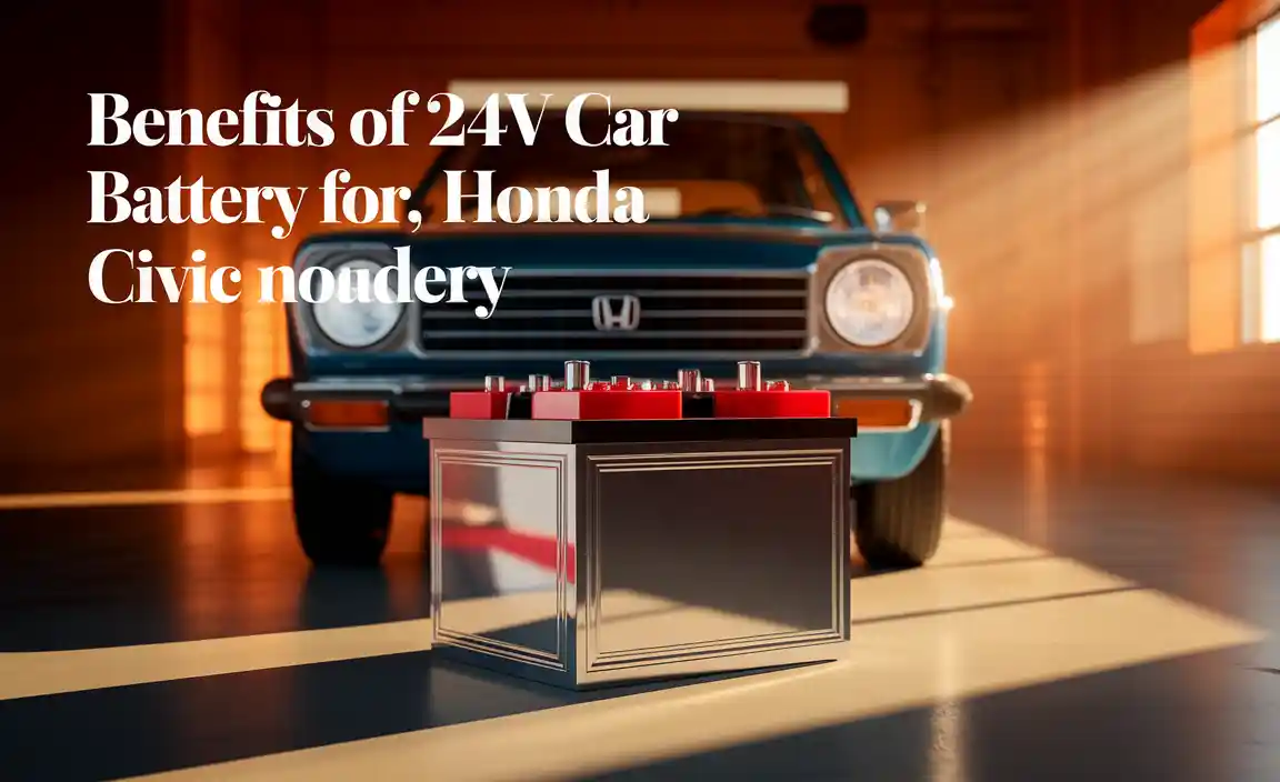 Benefits Of 24V Car Battery For Honda Civic Nearby