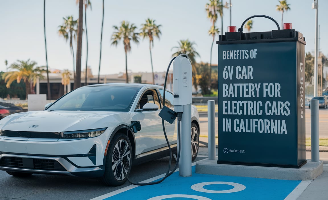 Benefits Of 6V Car Battery For Electric Cars In California