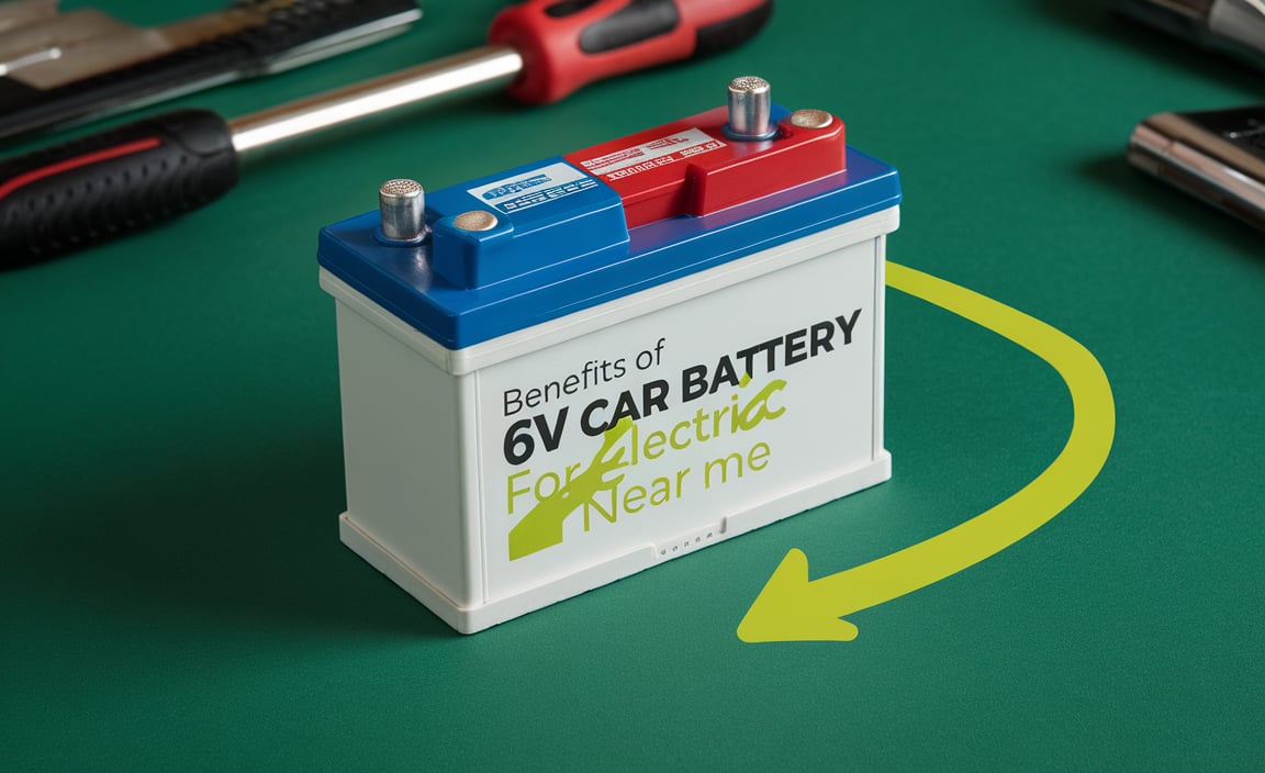 Benefits Of 6V Car Battery For Electric Cars Near Me