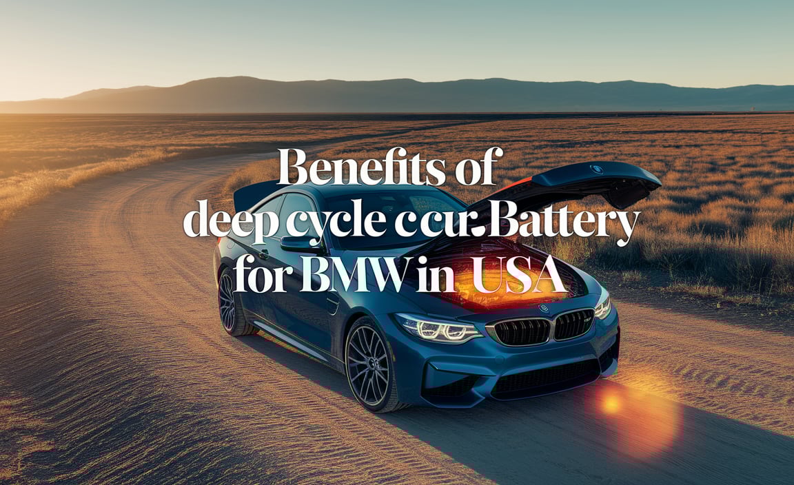 Benefits of Deep Cycle Car Battery for BMW in USA