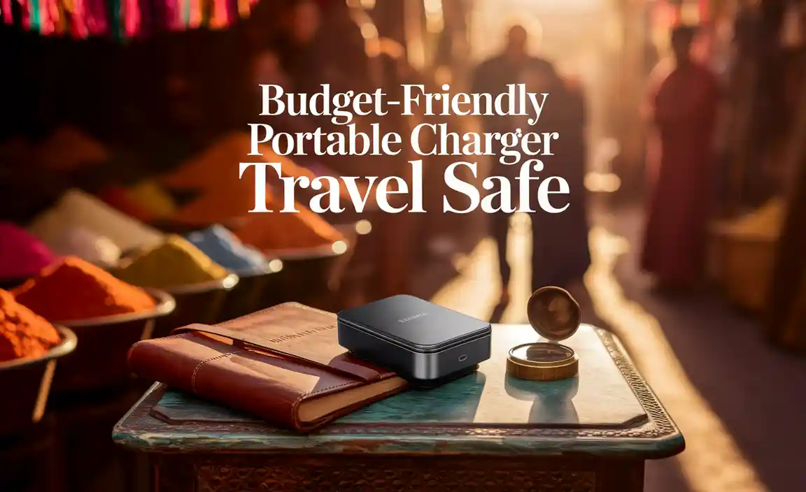 Budget-Friendly Portable Charger Travel Safe