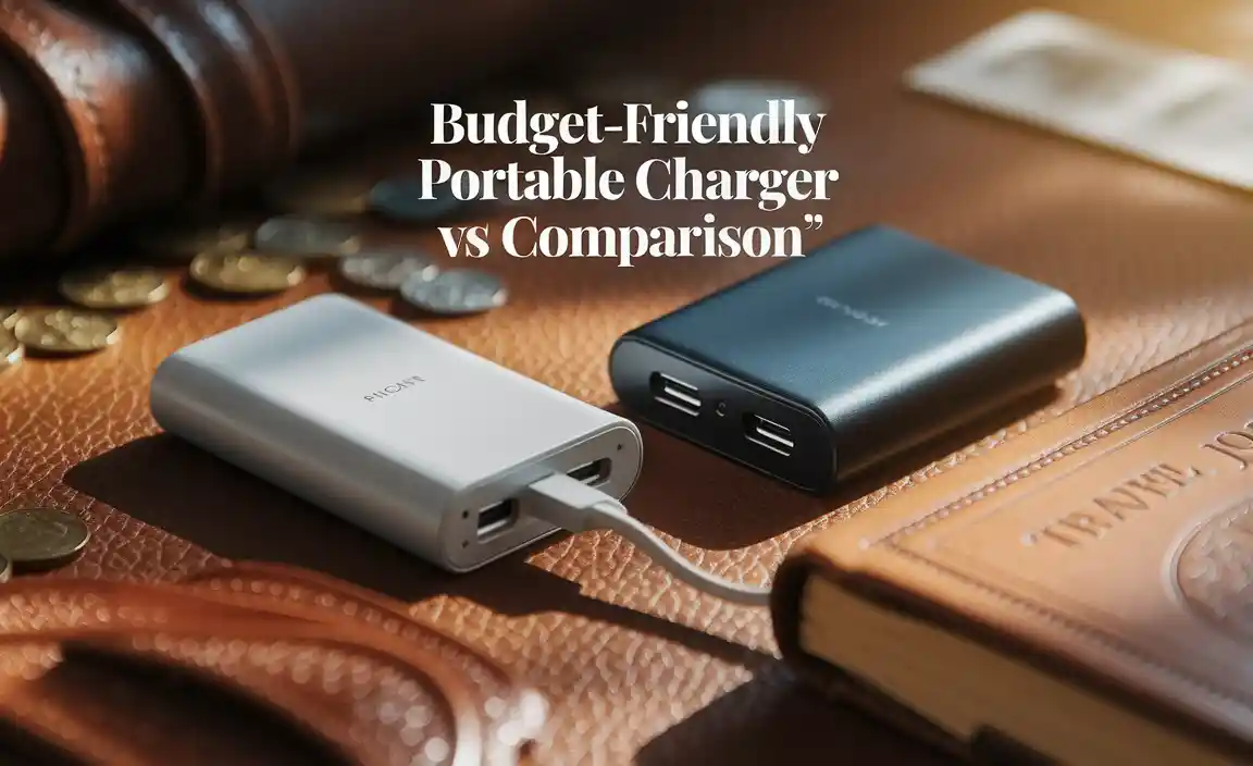 Budget-Friendly Portable Charger Vs Comparison
