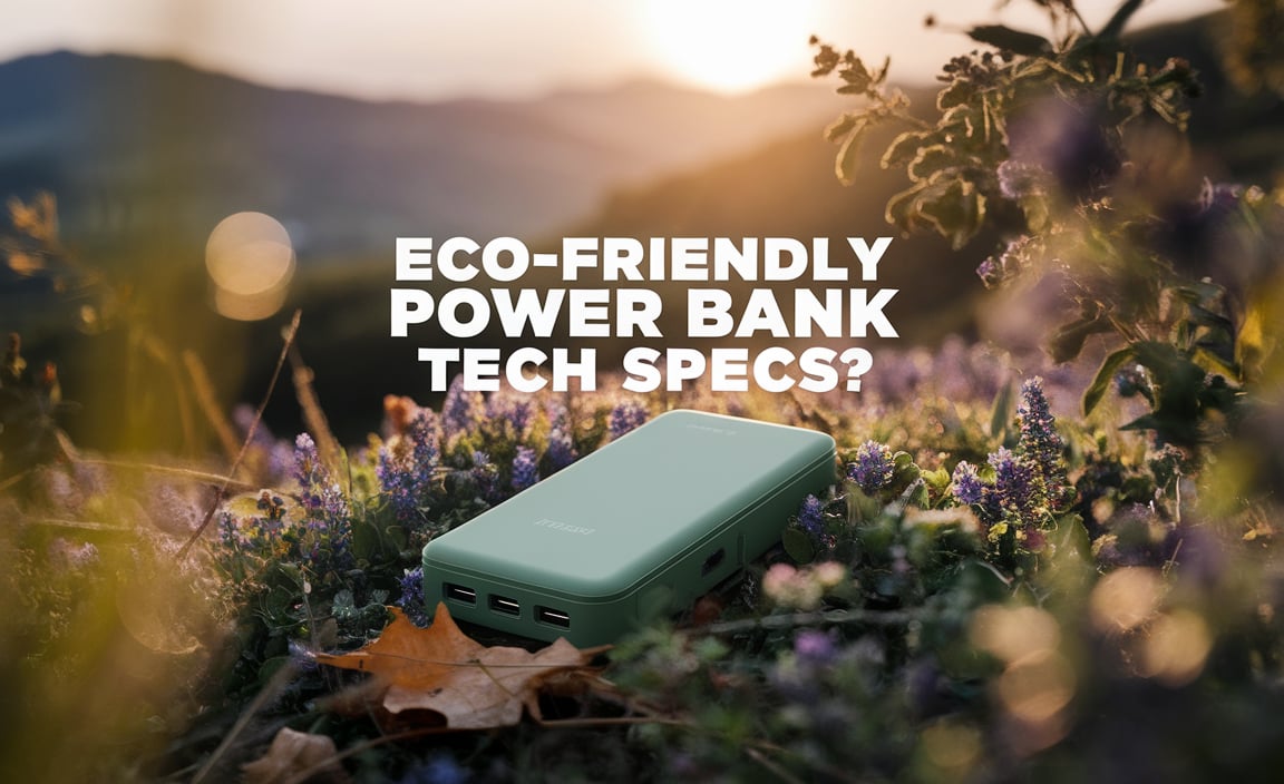 Eco-Friendly Power Bank Tech Specs
