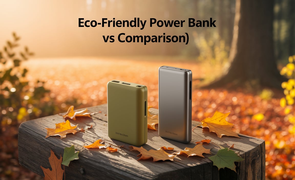 Eco-Friendly Power Bank Vs Comparison