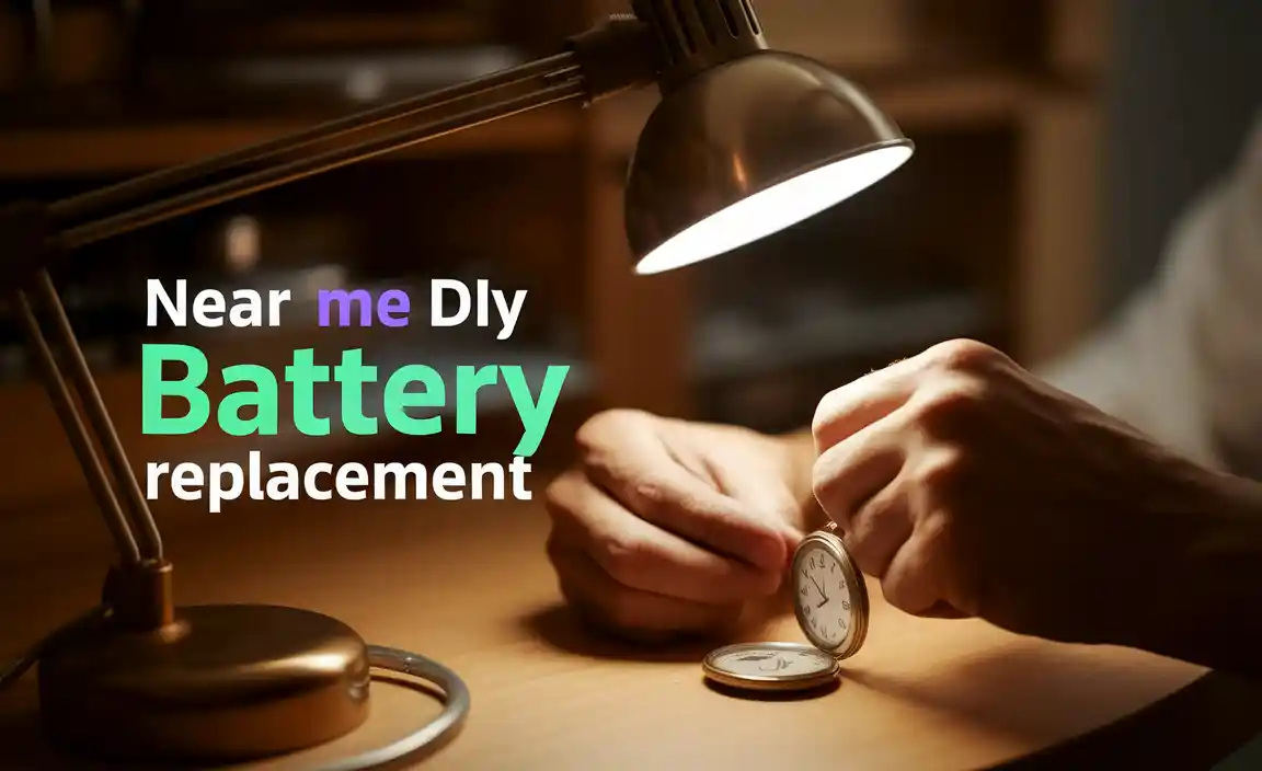 Near Me Diy Battery Replacement