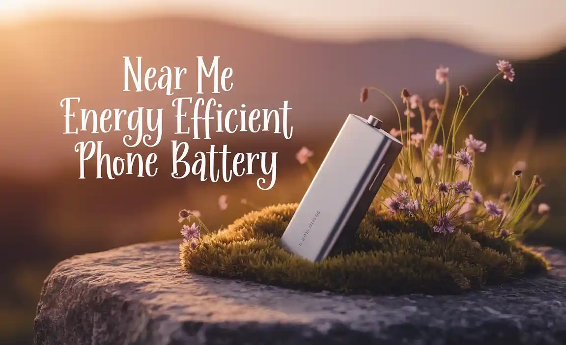 Near Me Energy Efficient Phone Battery