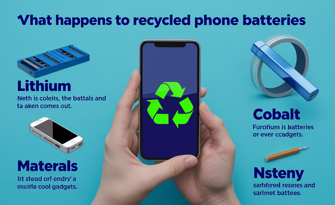 What Happens to Recycled Phone Batteries