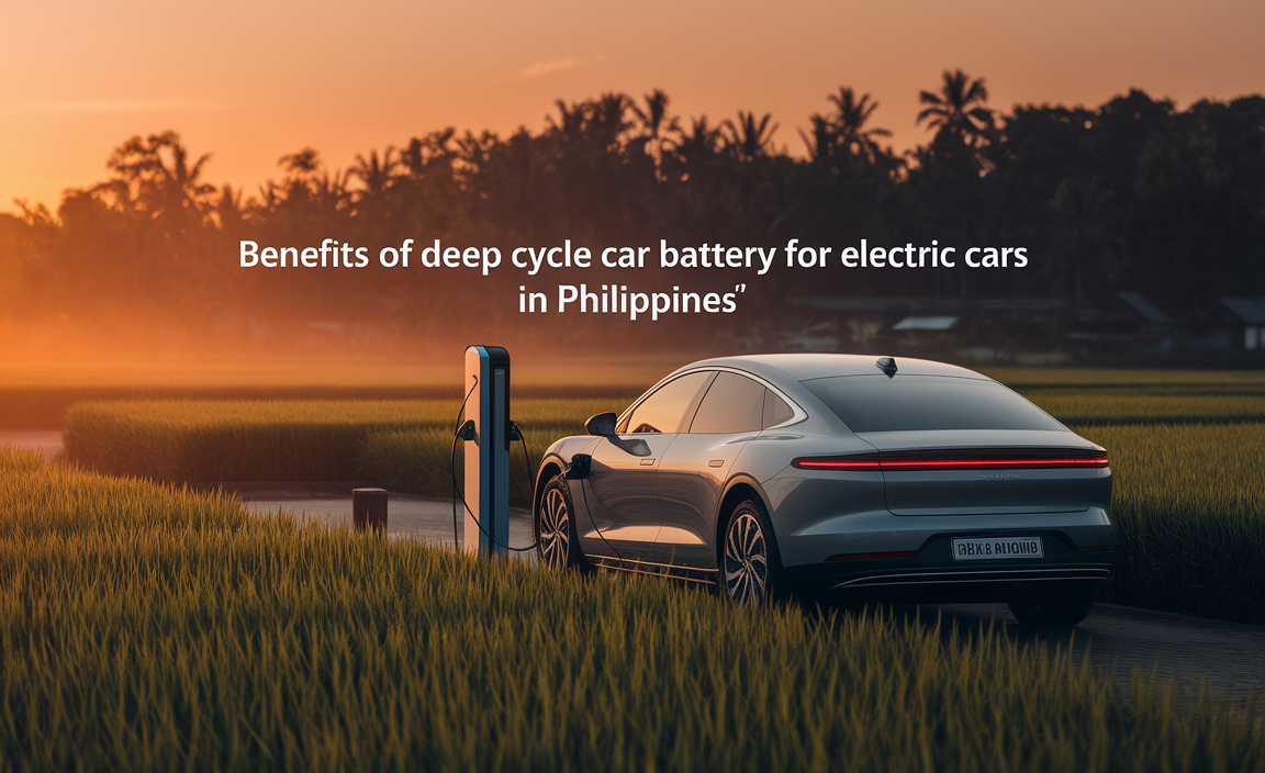 benefits of deep cycle car battery for electric cars in philippines