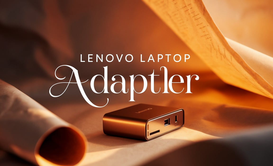 Lenovo Laptop Power Adapter