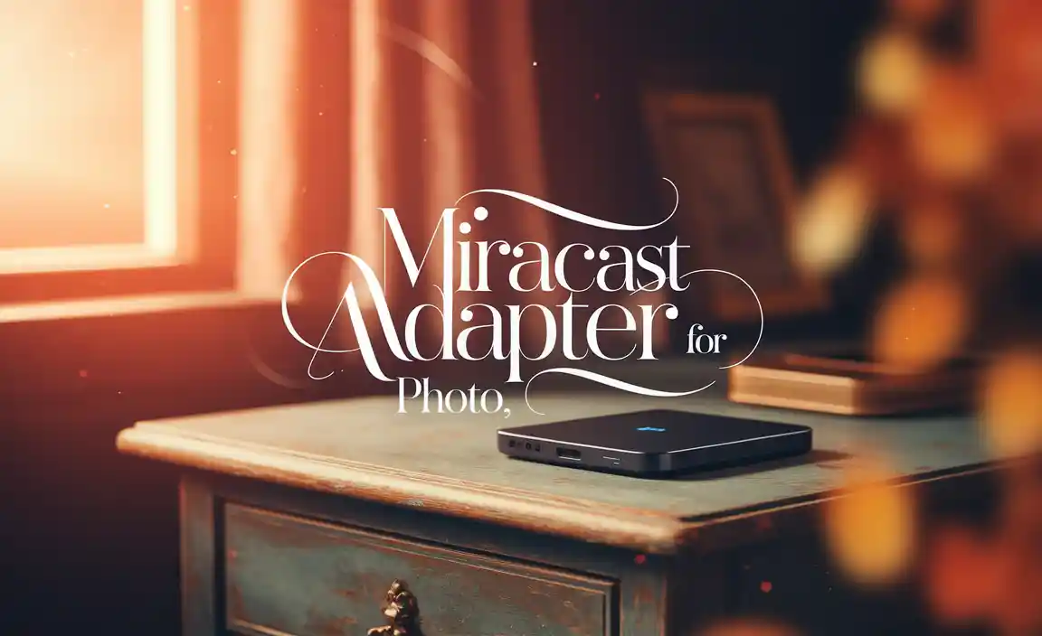 Miracast Adapter for PC