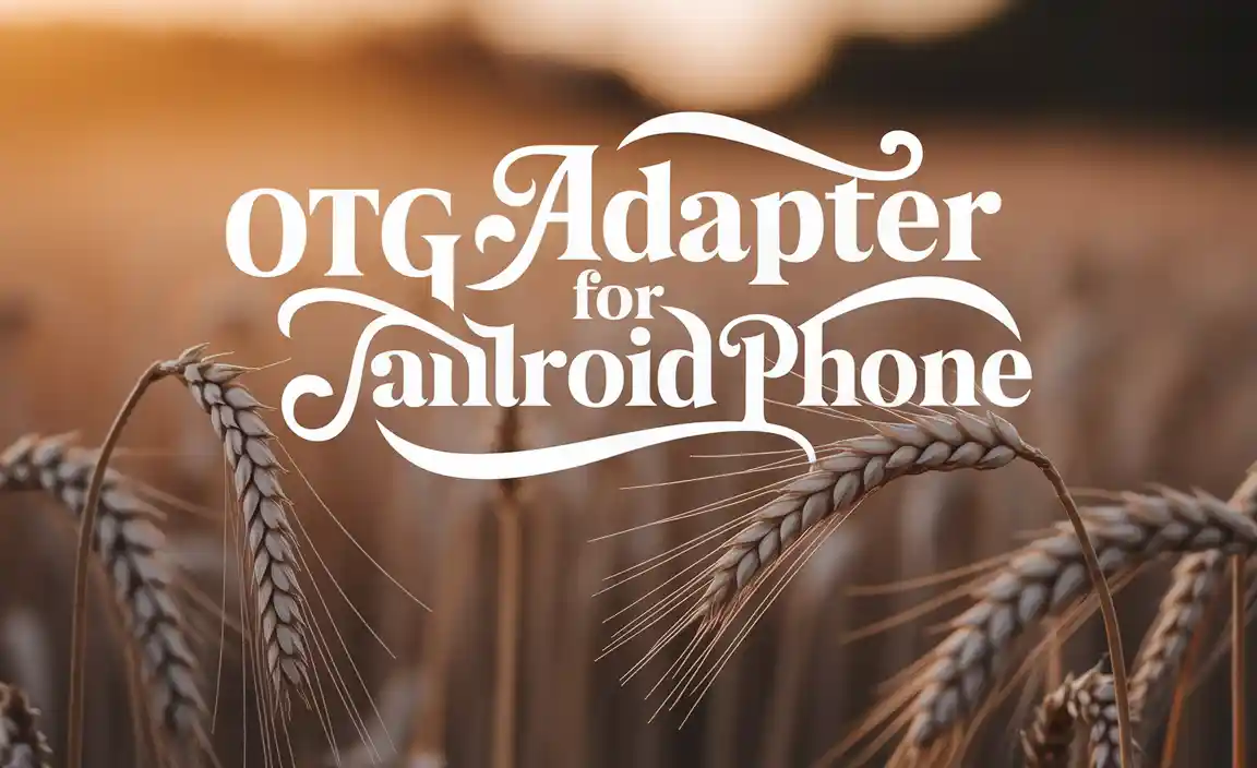 Otg Adapter For Android Phone
