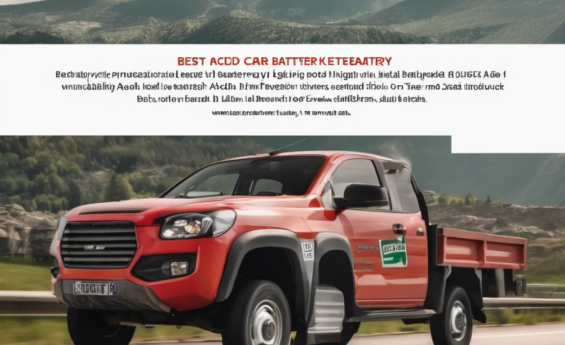 best lead acid car battery for trucks nearby