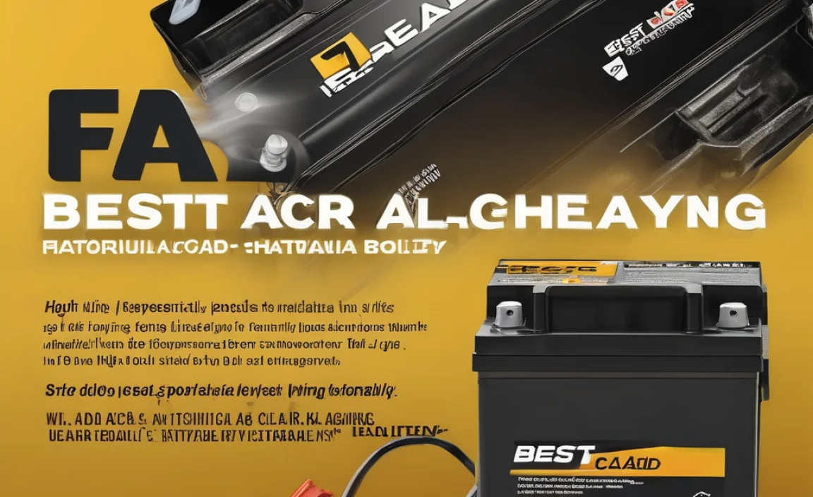 best lead acid car battery with fast charging in australia