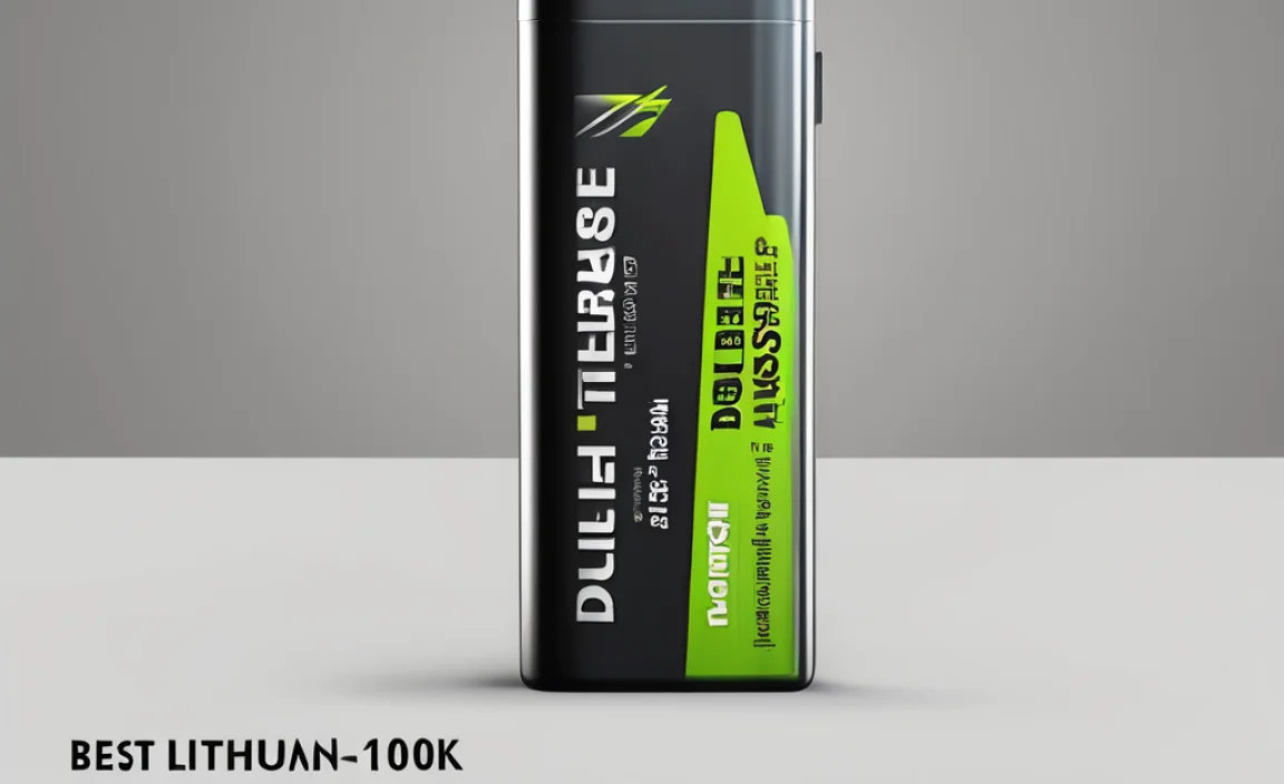 best lithium car battery under $100 in uk