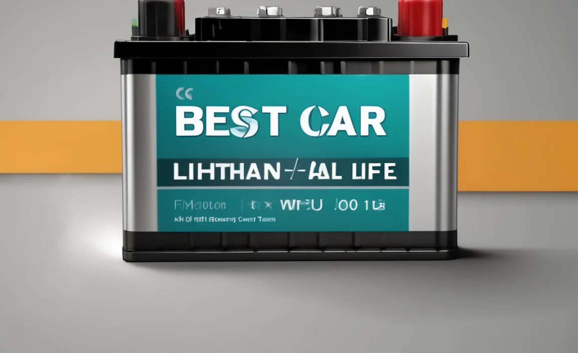 best lithium car battery with longest life in usa