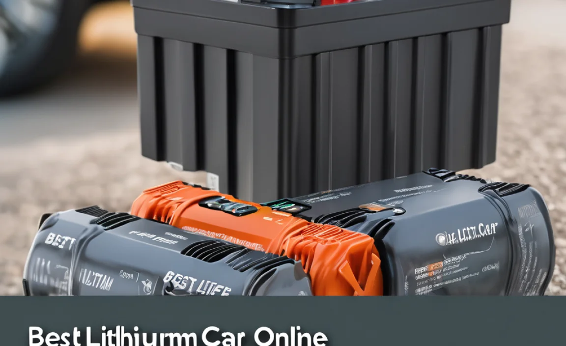 best lithium car battery with longest life online