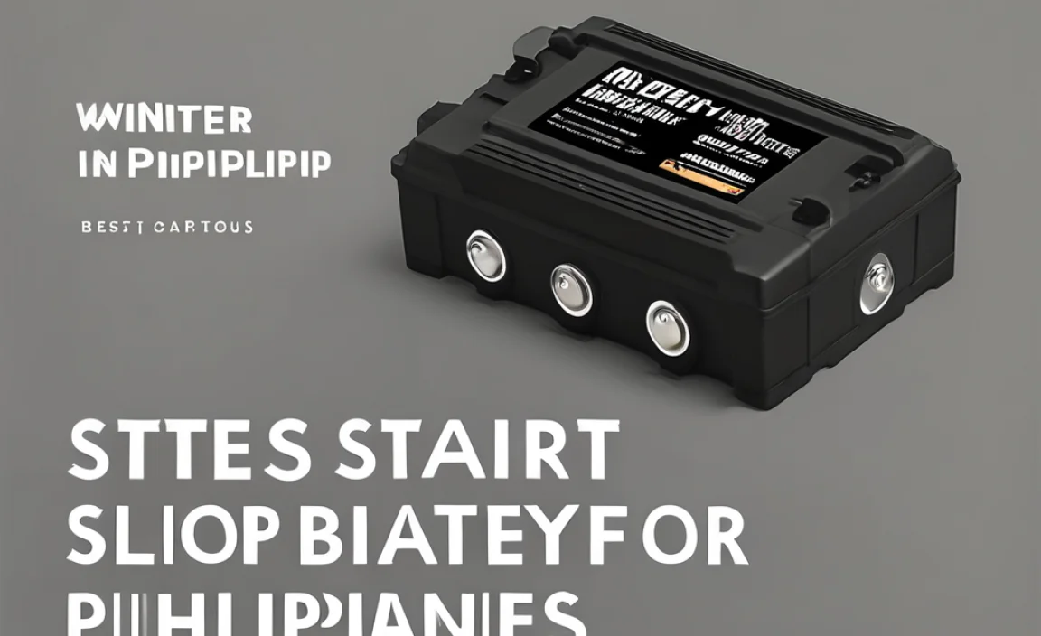 best stop-start battery for winter in philippines