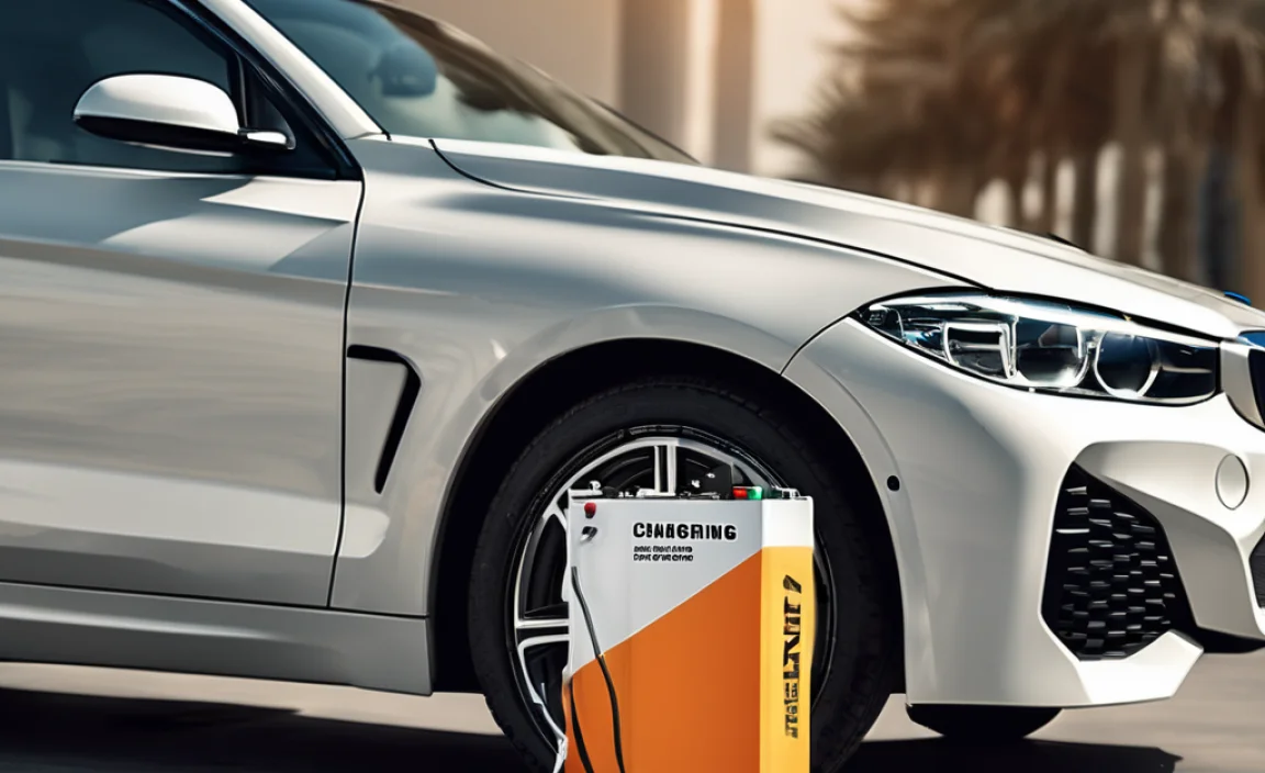 charging 12v car battery for bmw in dubai