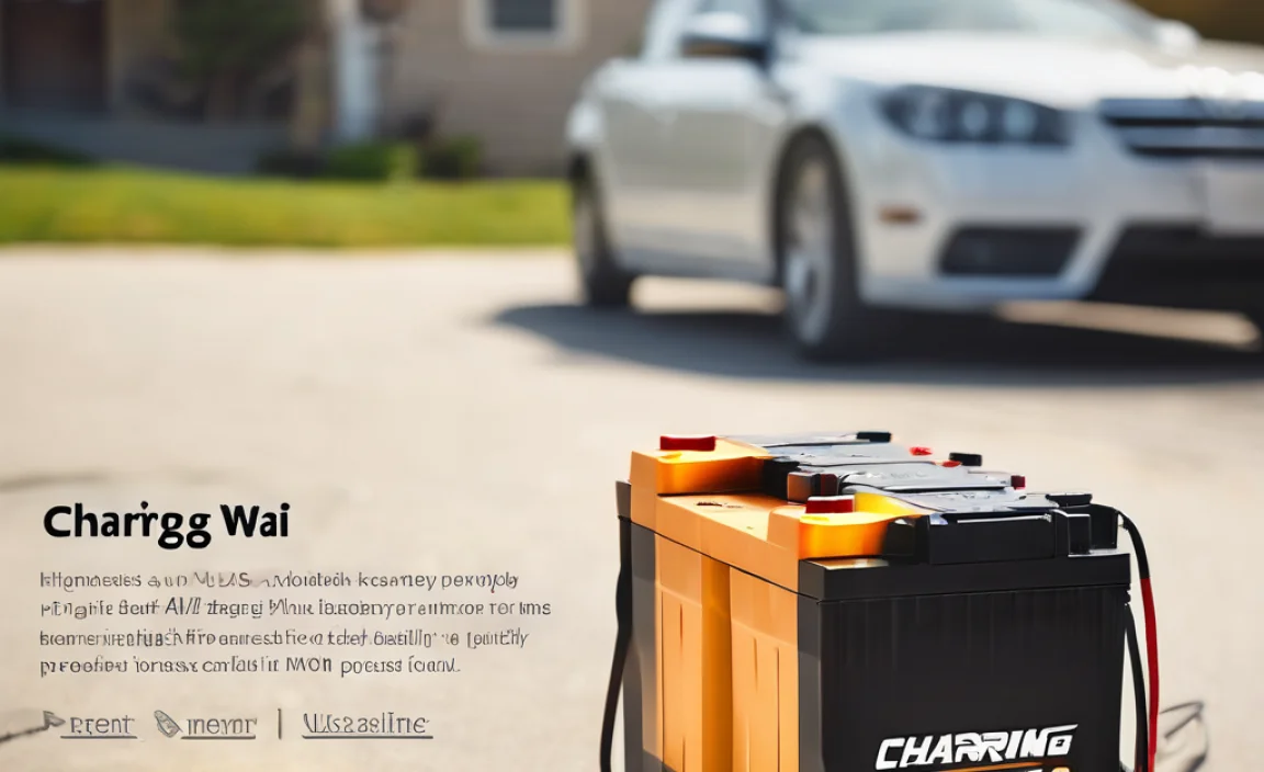 charging 12v car battery for summer in usa