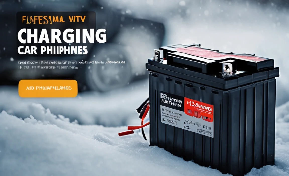 charging 12v car battery for winter in philippines