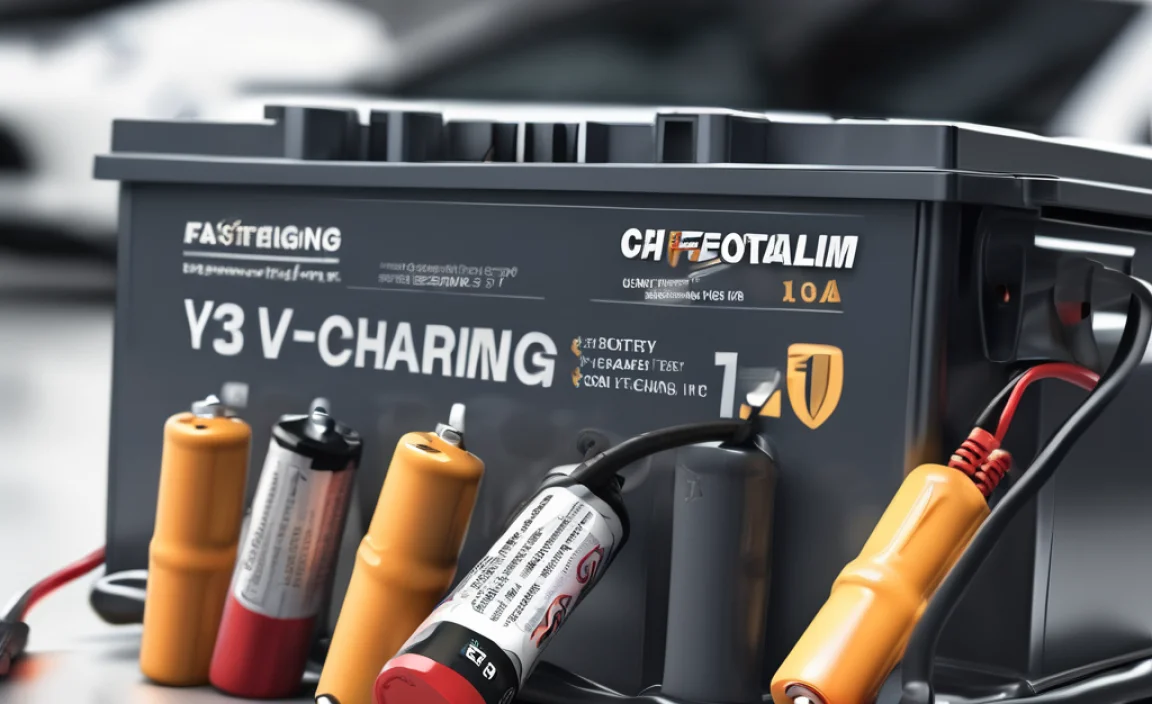 charging 12v car battery with fast charging in usa