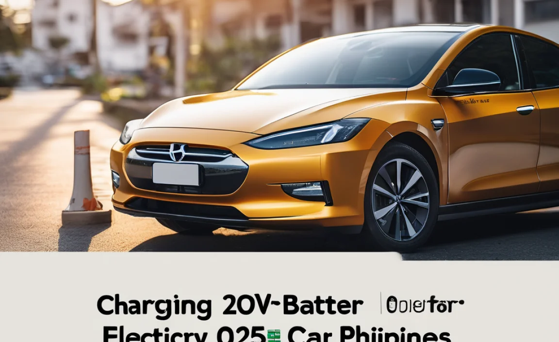 charging 24v car battery for electric cars in philippines