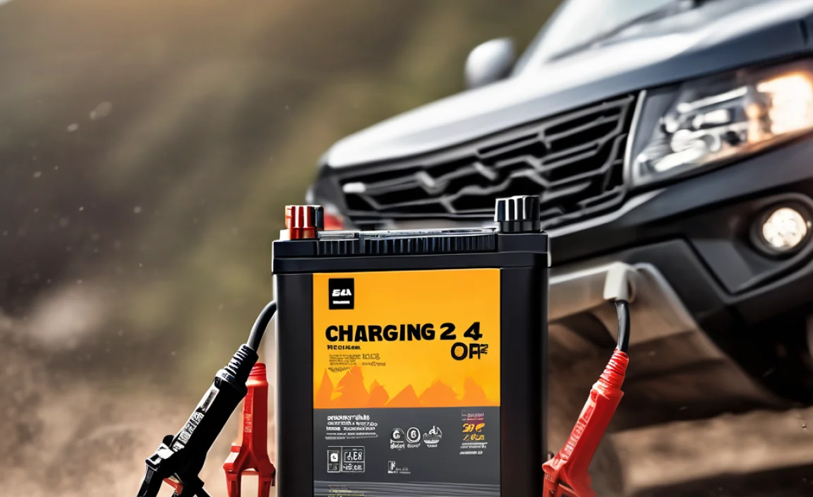 charging 24v car battery for off-road in usa
