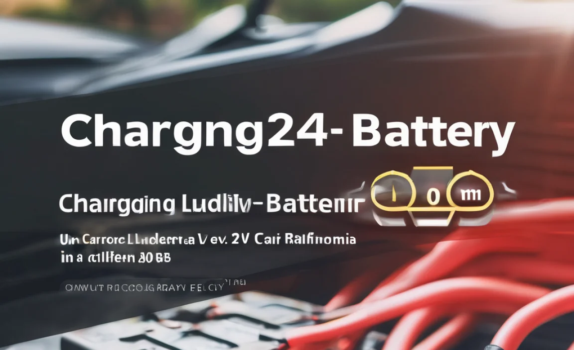 charging 24v car battery under $100 in california