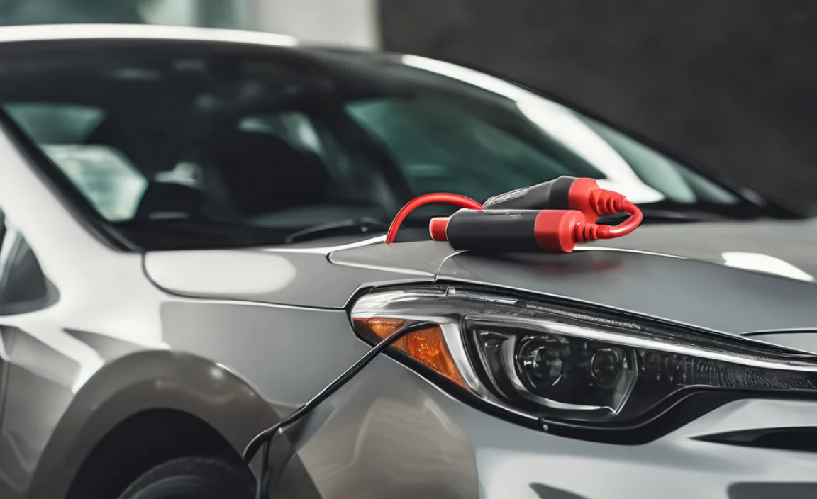 Step-by-Step Guide to charging 12v car battery for Toyota Corolla in India