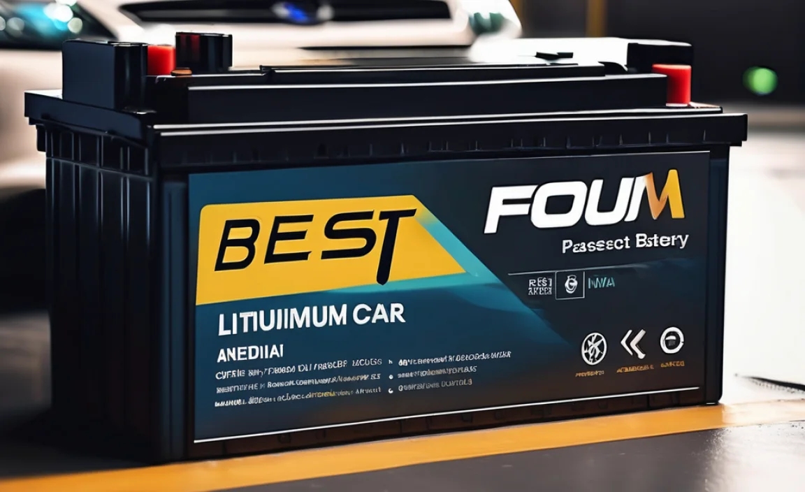 What is Best Lithium Car Battery Under $100 in India?