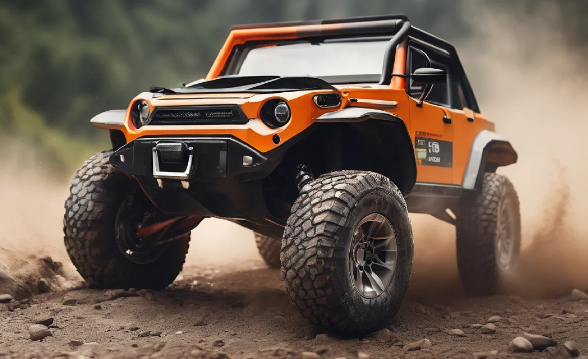 What is charging 12v car battery for off-road nearby?