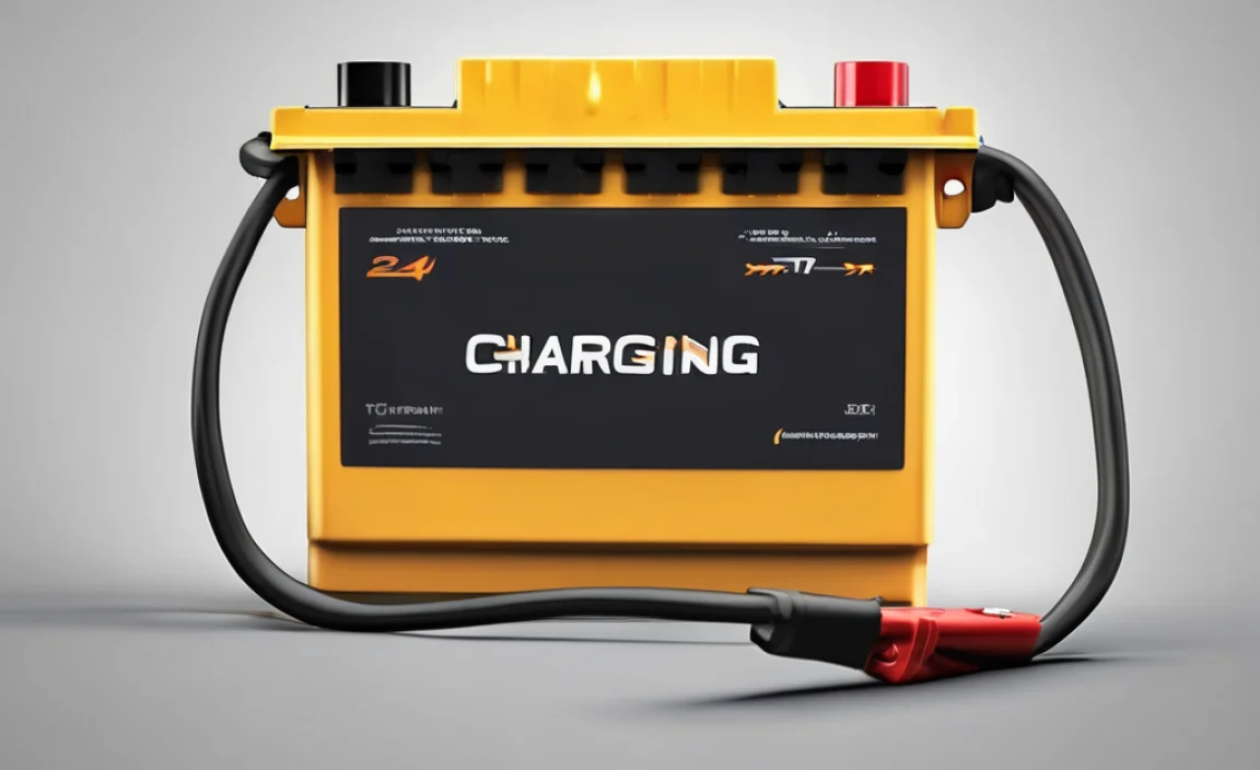 What is charging 24v car battery for electric cars in usa?