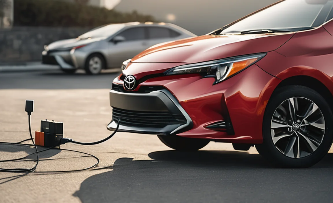 What is charging 24v car battery for toyota corolla in california?