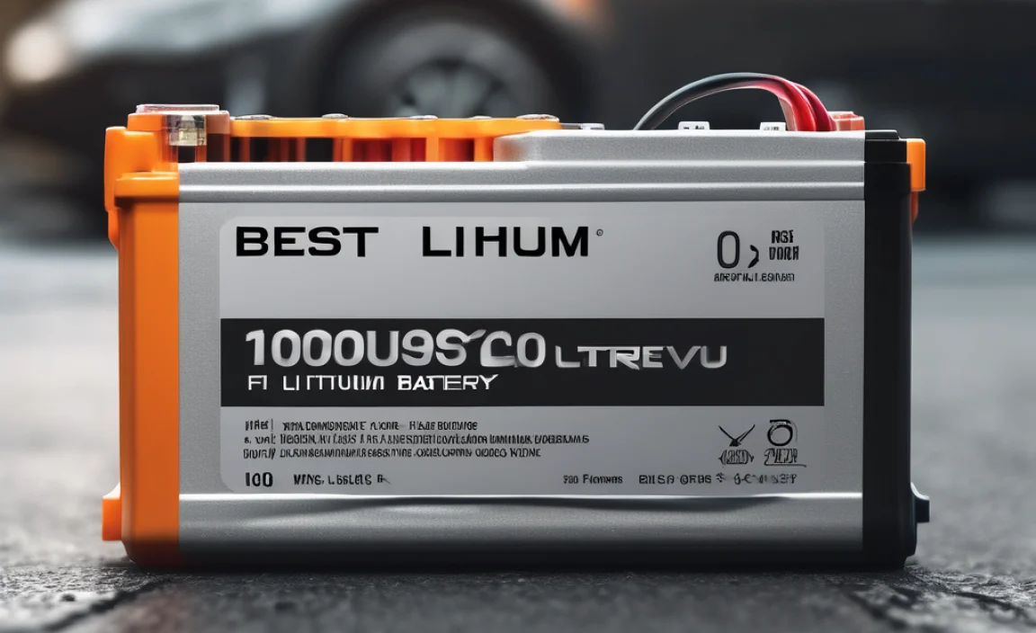What is the Best Lithium Car Battery Under $100 Online?