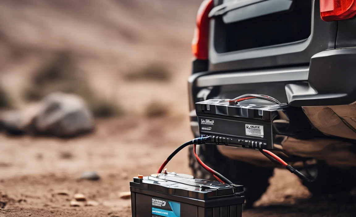 Why charging 12v car battery for off-road nearby is Important?