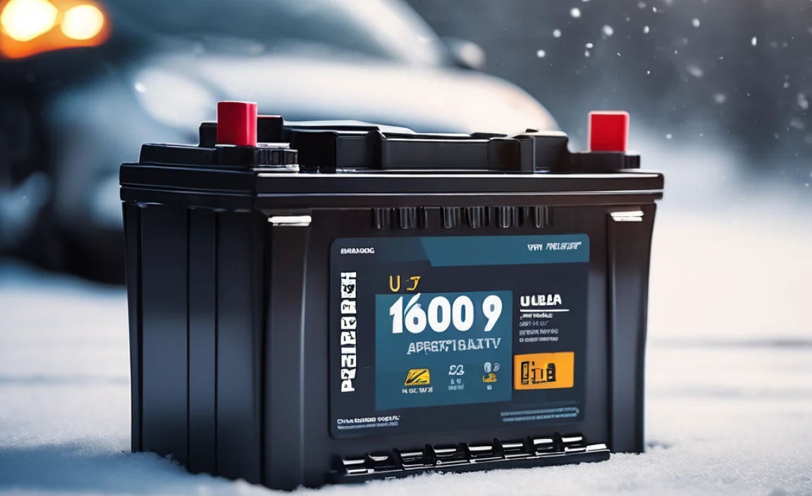 Why charging 12v car battery for winter nearby is Important?