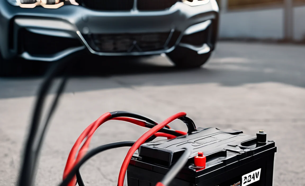 Why charging 24v car battery for bmw nearby is Important?